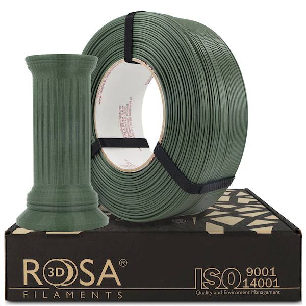 Rosa3D ReFill PET-G Structure Forest Green 1,75mm 1kg
