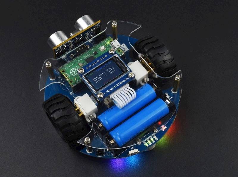 PicoGo Mobile Robot - zdalnie sterowany robot do Raspberry Pi Pico - Waveshare 20396