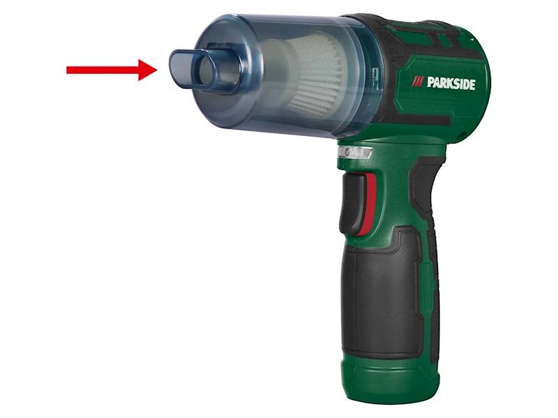 Mini Dmuchawa Odkurzacz Pompka Akumulatorowa Do Auta Uniwersalna PARKSIDE