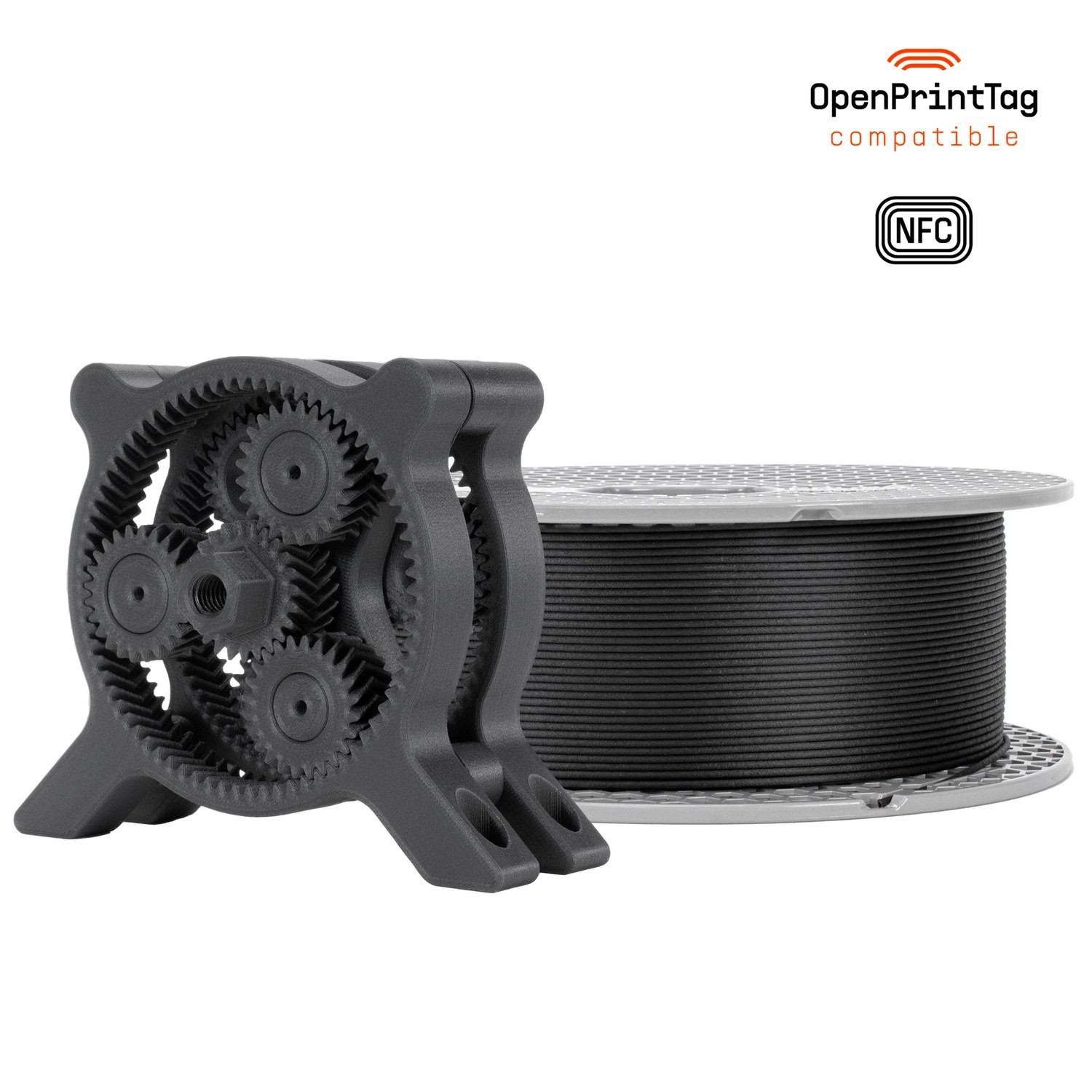 Prusament PA11 Carbon Fiber Black 800g (NFC)