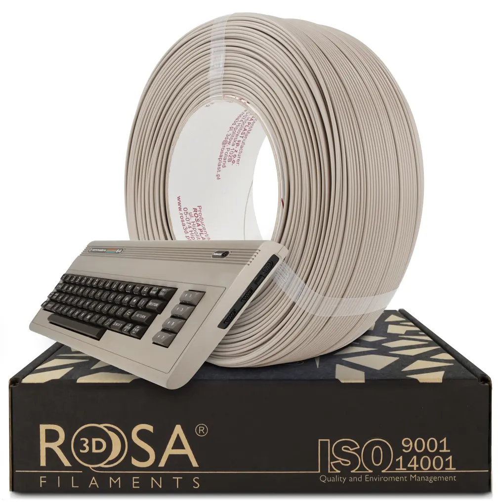 Rosa3D ReFill PLA Starter Computers 8bit Retro Gray 1kg 1,75mm