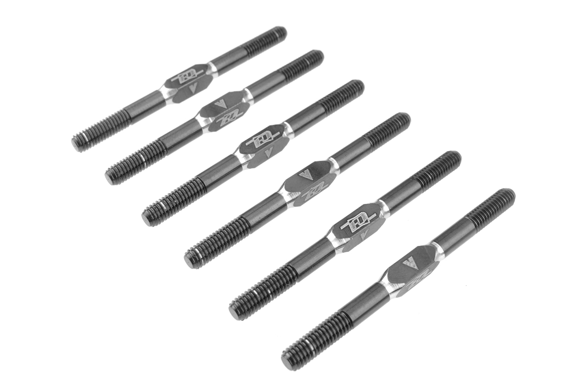 Łączniki B7 Ultra Titanium 3,5 x 48 mm, czarne