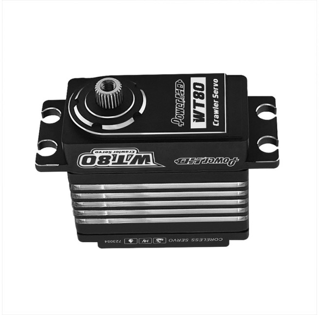 PowerHD WT80 – serwo cyfrowe HV bezrdzeniowe 35,0 kg 0,09s (8,4 V)