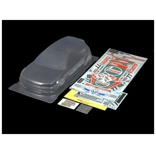 Tamiya 51421 Karoseria 1:10 Honda Civic VTi Castrol