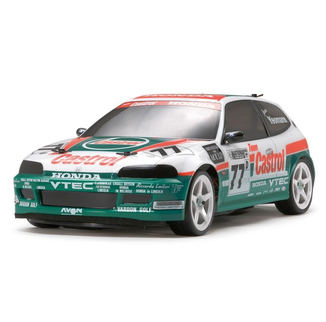 Tamiya 51421 Karoseria 1:10 Honda Civic VTi Castrol