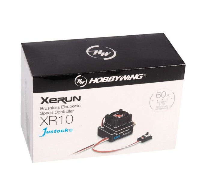 Xerun XR10 Justock G3 Brushless ESC 60A 2s LiPo BEC 3A