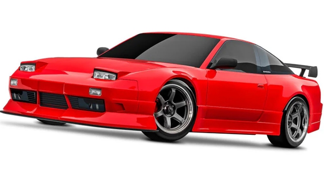 TRAXXAS 105247-4 4-Tec Drift Nissan 240SX 1/10 - red
