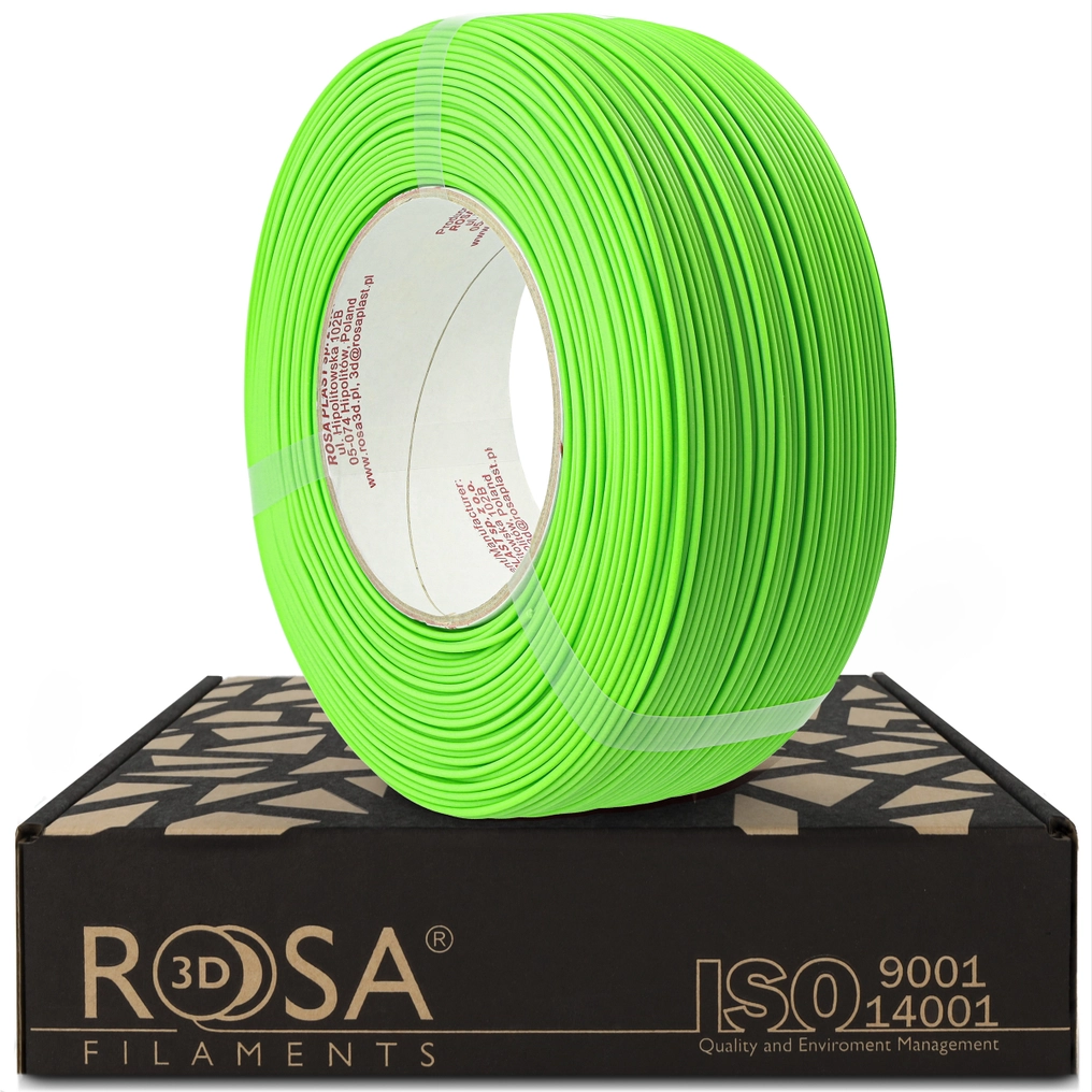 Rosa3D ReFill PLA Starter Lime Green 1,75mm 1kg