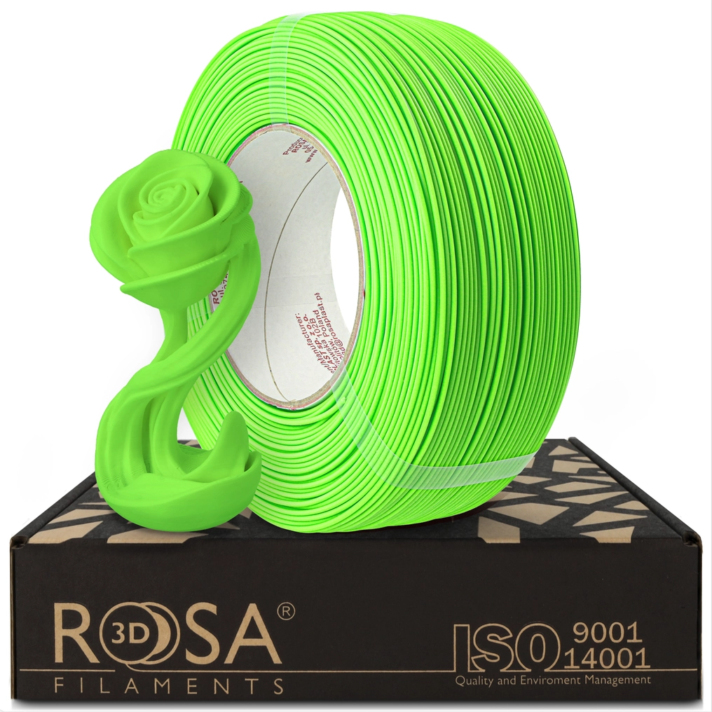 Rosa3D ReFill PLA Starter Lime Green 1,75mm 1kg