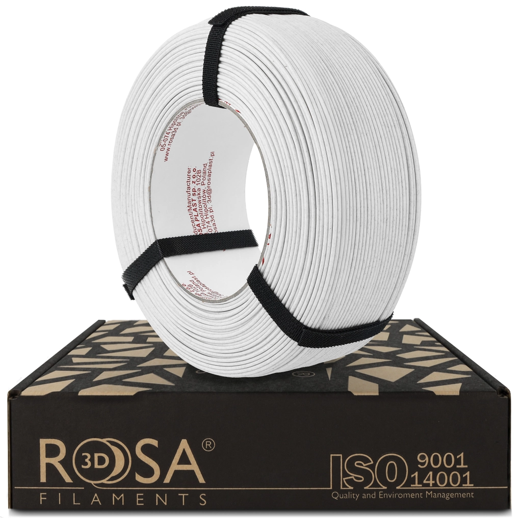 Rosa3D ReFill PLA Speed Matt Marble Carrara (white) 1,75mm 1kg