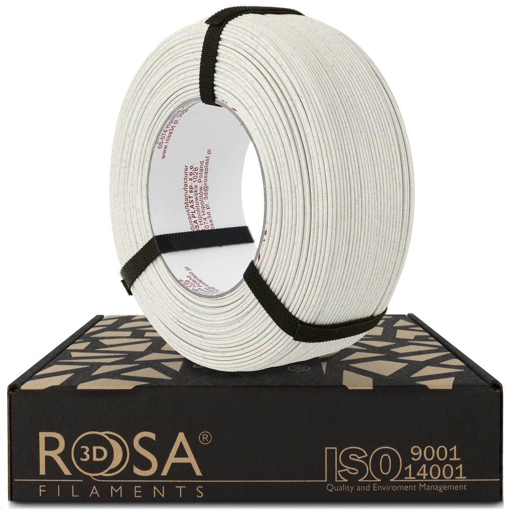 Rosa3D ReFill PLA Speed Matt Marble Ivory (warm white) 1,75mm 1kg