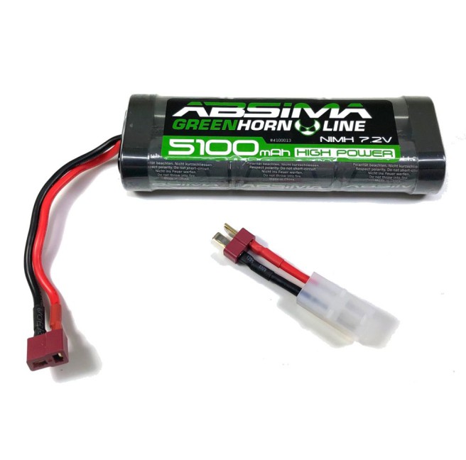 Absima 4100013 Akumulator 7,2V 5100mAh NiMH T-Plug/Tamiya