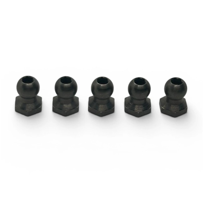 Tamiya 19803487 TRF421 Nakrętki łącznika kulowego do wahaczy (5x7x5mm) (5) 