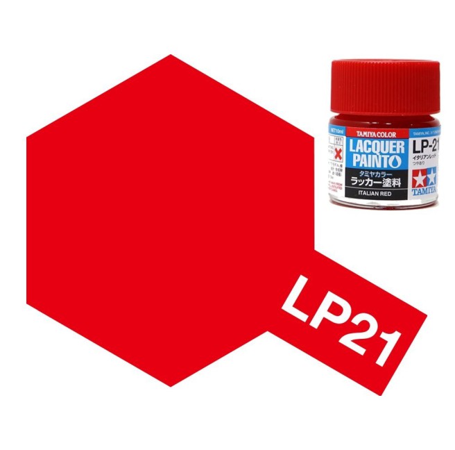 Tamiya 82121 LP-21 Italian Red 10ml