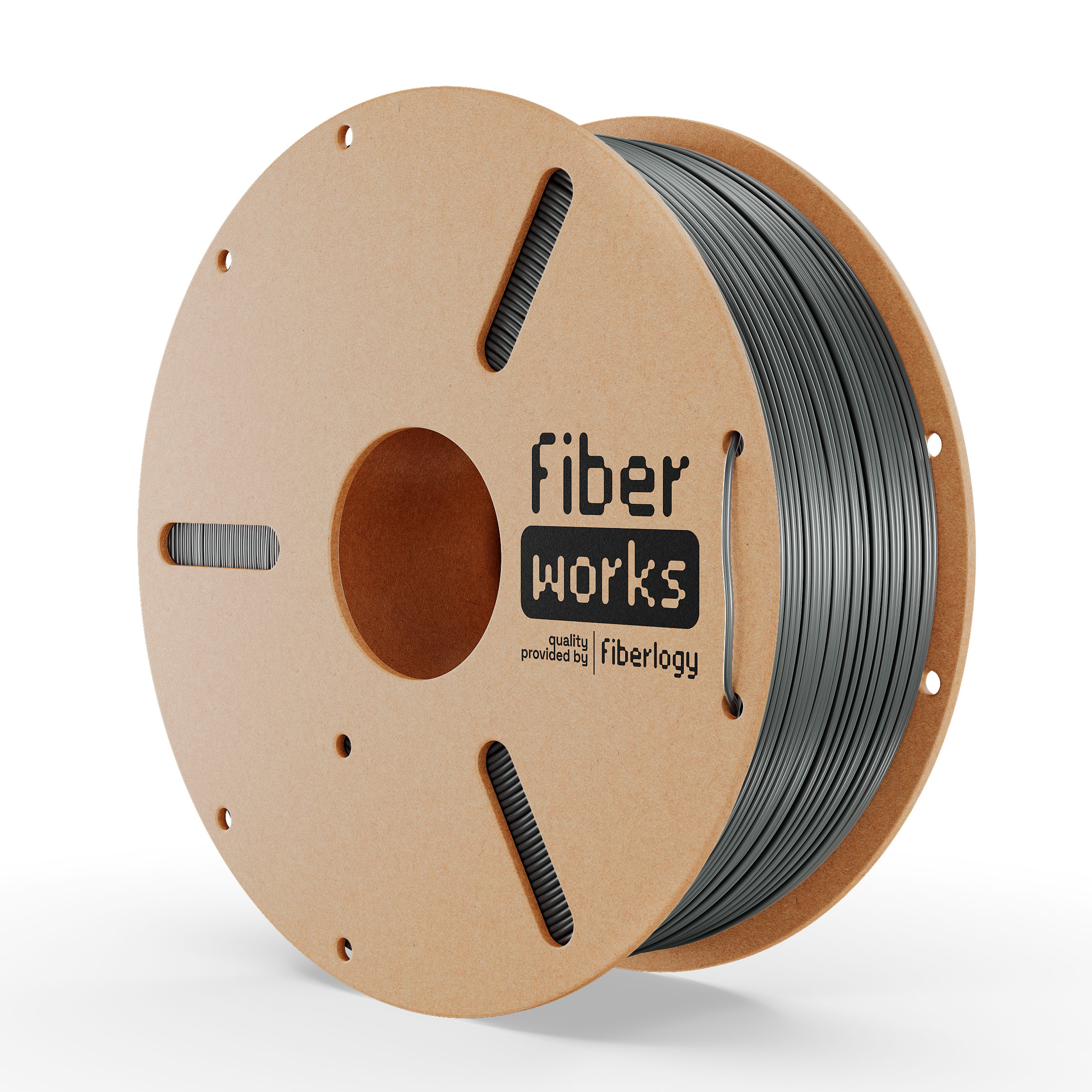 Fiberlogy FiberWORKS PETG Graphite RAL7043 1,75mm 2x1kg