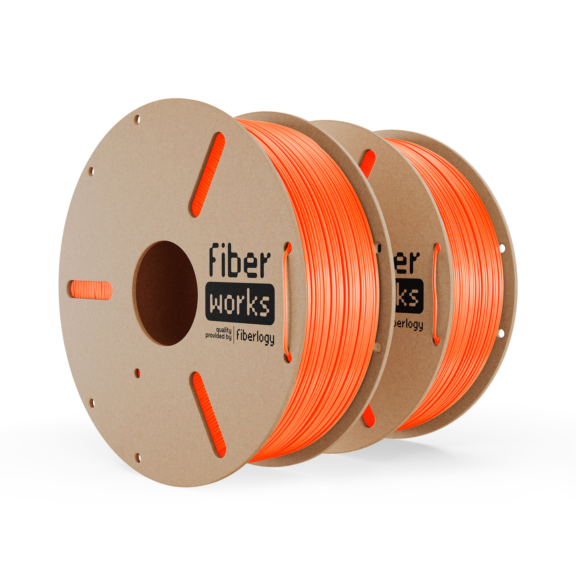 Fiberlogy FiberWORKS PETG Orange RAL2010 1,75mm 2x1kg