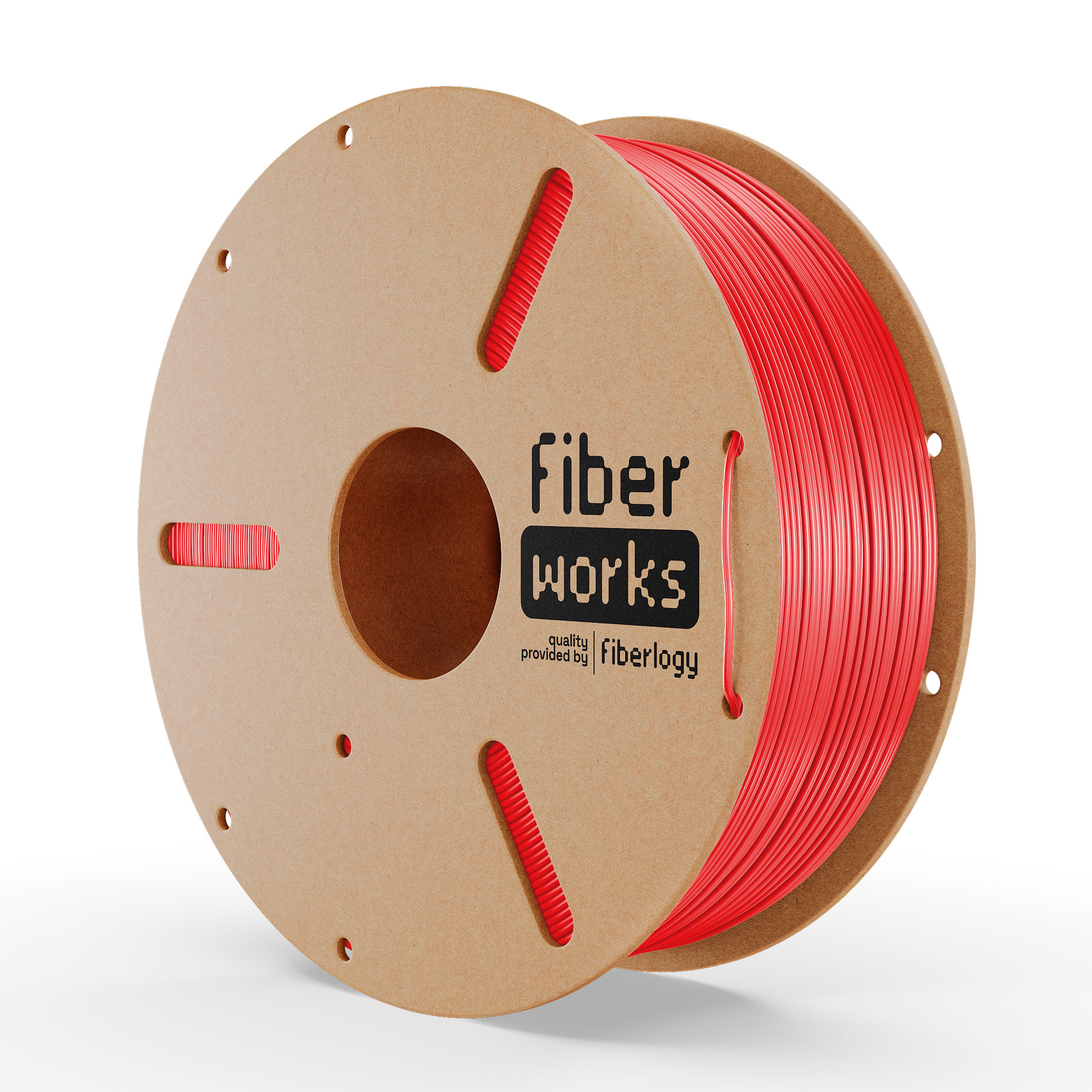 Fiberlogy FiberWORKS PETG Red RAL3020 1,75mm 2x1kg