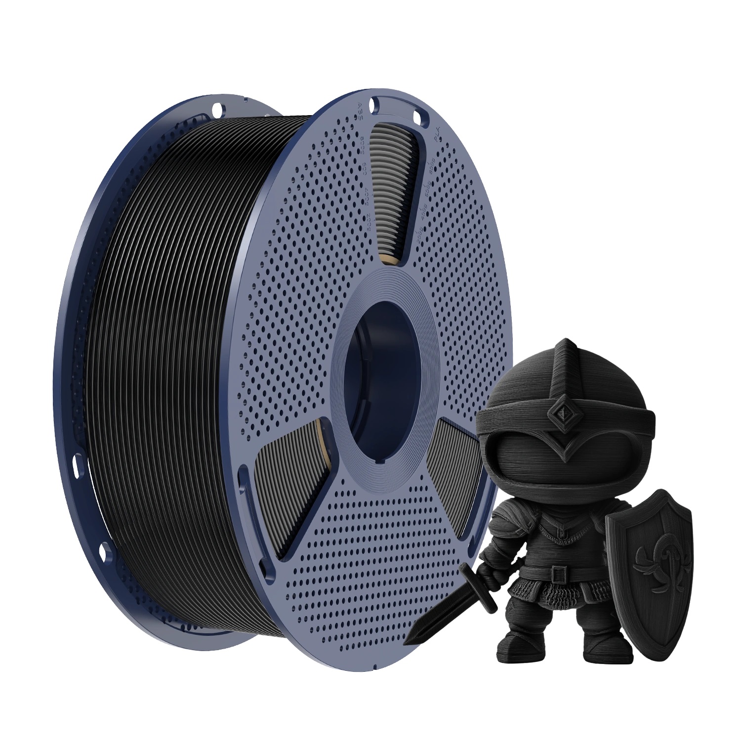 Filament Sunlu PLA+ Black Czarny 1kg 1,75mm