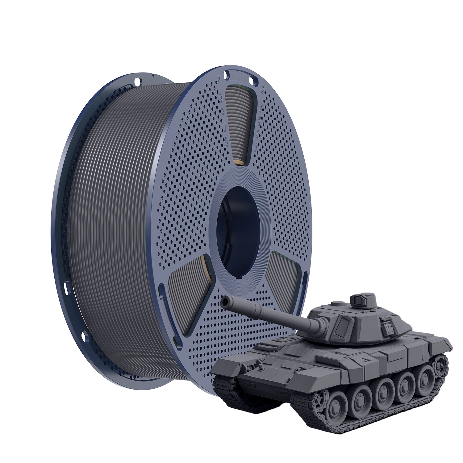 Filament Sunlu High Speed PLA+ Grey Szary 1kg 1,75mm