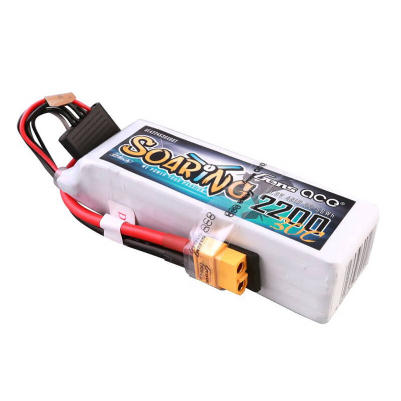 Gens Ace Akumulator Bateria Pakiet LiPo 2200mah 14.8V 30C 4S 1P XT60 G-Tech