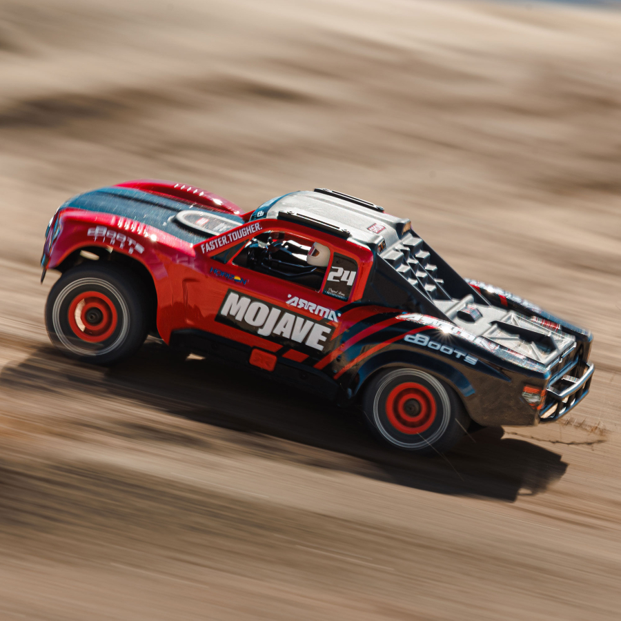 Arrma Mojave Grom 1:18 4WD Smart RTR - Czerwony