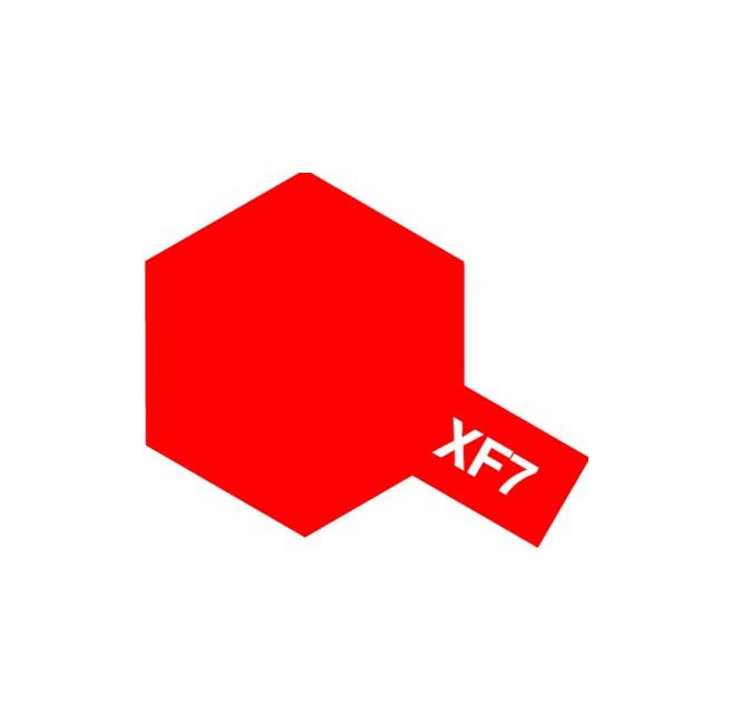 Tamiya 81707 XF-7 Flat Red akryl 10ml
