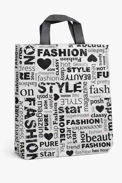 TORBA PP TKANA GAZETA-FASHON 350/350/200mm