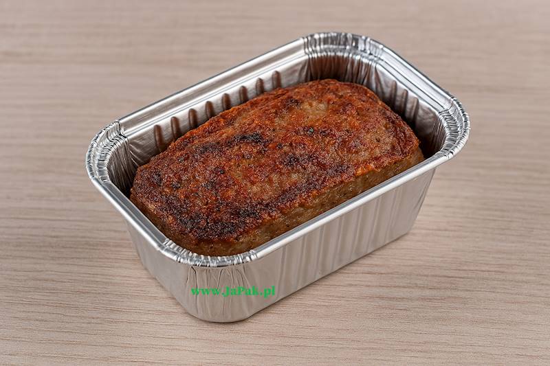 FOREMKA ALUMINIOWA PROSTOKĄTNA R250 250ml 100SZT