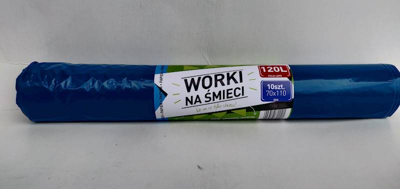 WORKI NA ŚMIECI 120L 70/110 Rolka=10szt