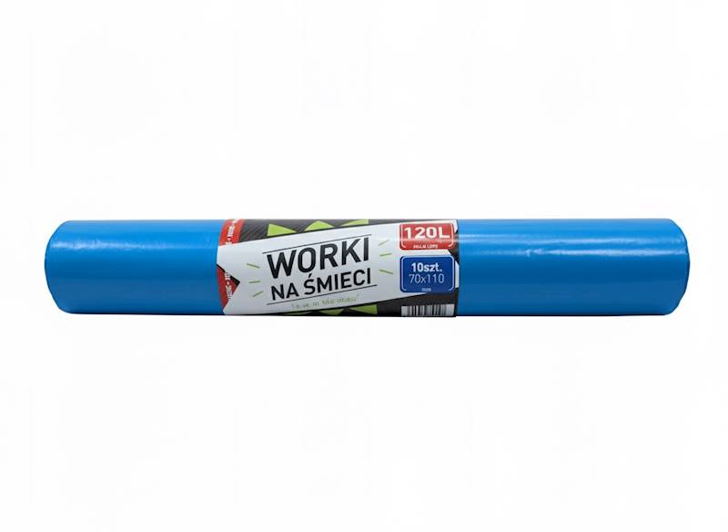 WORKI NA ŚMIECI 120L 70/110 Rolka=10szt