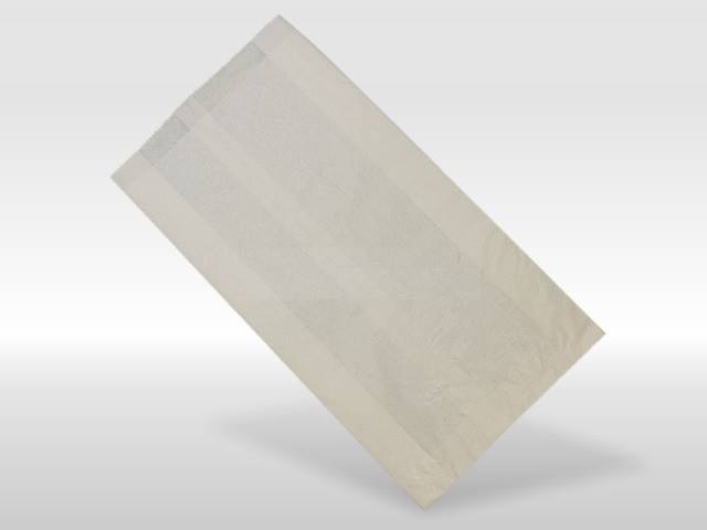 TORBA FAŁDOWA BIAŁA 25X12/5 1000SZT