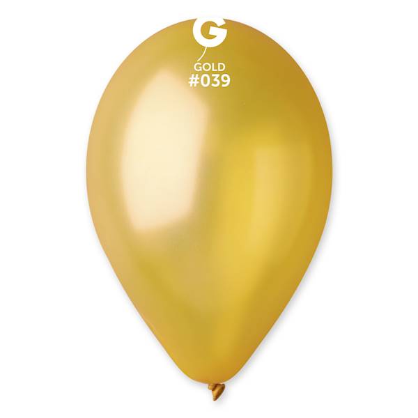 BALON METALIK GM90 10" FI26cm 100szt
