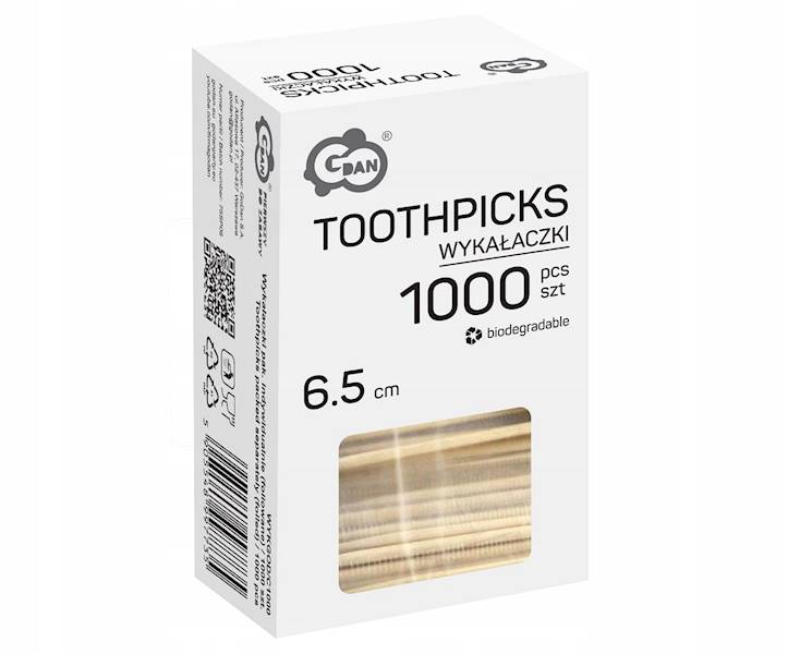 WYKAŁACZKI HIGIENICZNE 1000SZT