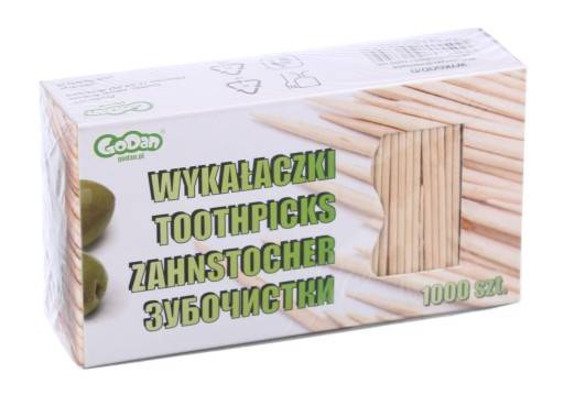 WYKAŁACZKI HIGIENICZNE 1000SZT