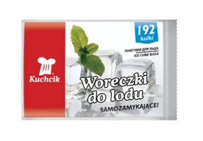 WORECZKI DO LODU KUCHCIK SAMOZAMYKAJĄCE 192 KULKI