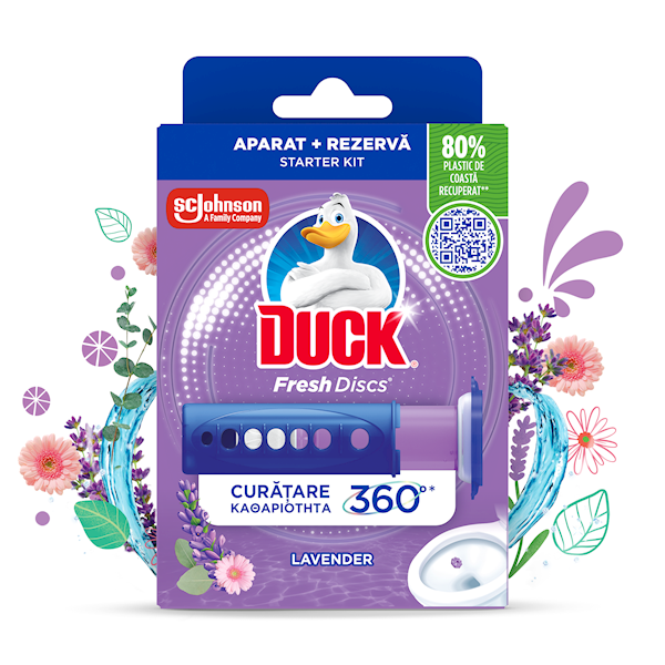 ŻELOWY KRĄŻEK DO TOALETY STARTE DUCK 36ml