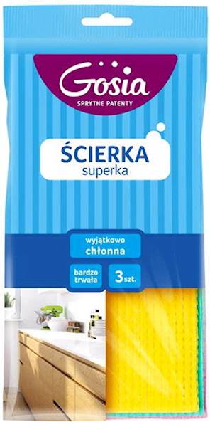 ŚCIERKA SUPERKA Gosia 3szt 30X60CM