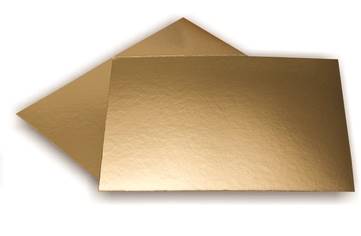 PODKŁAD TORTOWY ZŁOTY 2400g 30x40cm 1szt K25