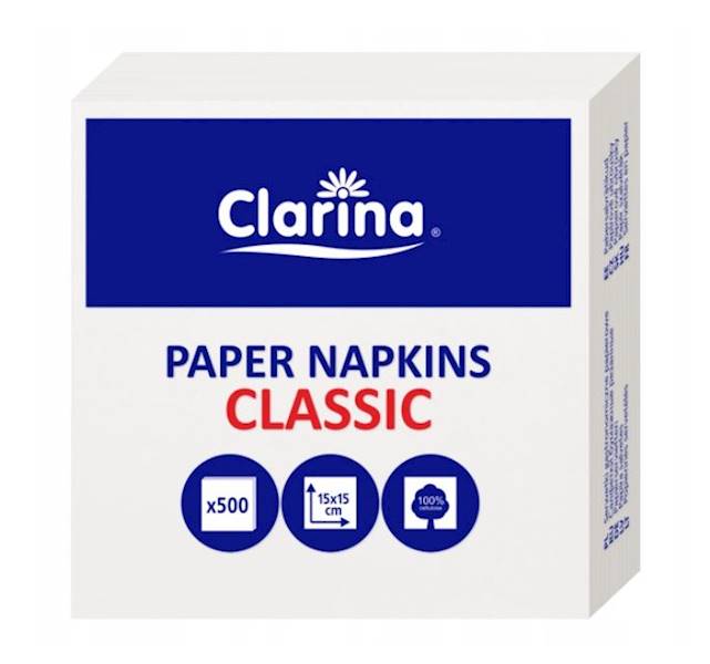 SERWETKI GASTRONOMICZNE 15/15cm 500SZT 