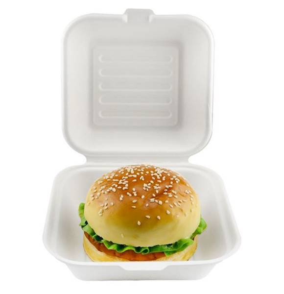 MENU BOX BURGER NATURA Trzcinowy 155X150X75 50szt