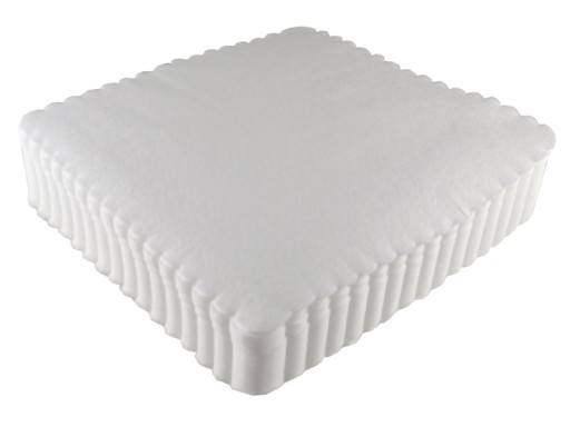SERWETKI SOLALI BIAŁA 17/17cm 400szt ZĄBKOWANA