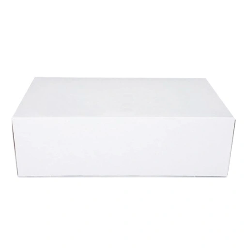 PUDEŁKO TORTOWE BIAŁE KLEJONE 25x15x8 1szt OP50