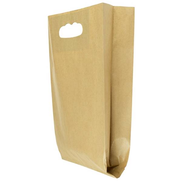 TORBA PAPIEROWA BRĄZ 150/65/270 25szt K500