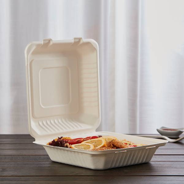 MENU BOX 1-DZIELNY NATURA Trzcinowe 23x20cm 50SZT
