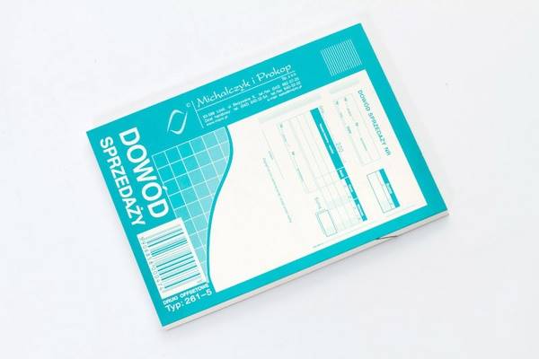 DOWÓD SPRZEDAŻY DRUKI A6 261-5