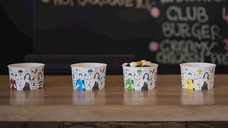 POJEMNIK NA LODY ICE CREAM 360ml 25SZT