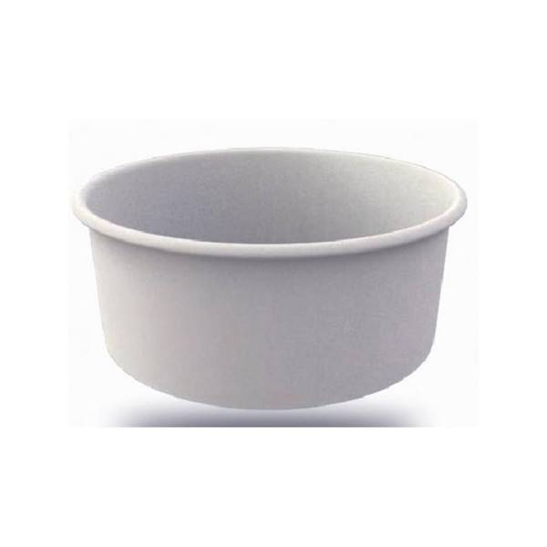 MISKA PAPIEROWA Lody Biała 350ml 30SZT