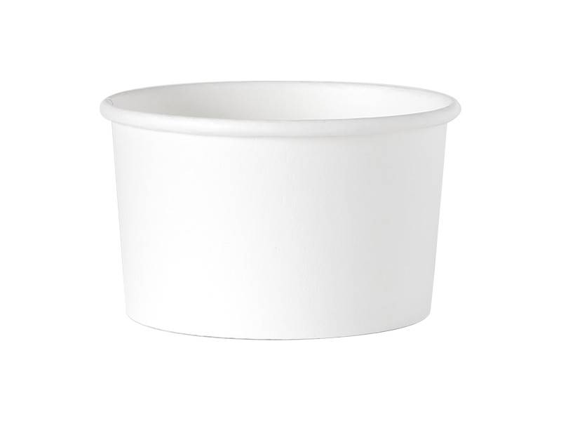 MISKA PAPIEROWA Lody Biała 360ml 25 SZT
