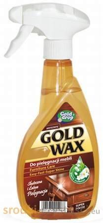 SPRAY DO PIELĘGNACJI MEBLI GOLD WAX 400ml BRĄZOWY