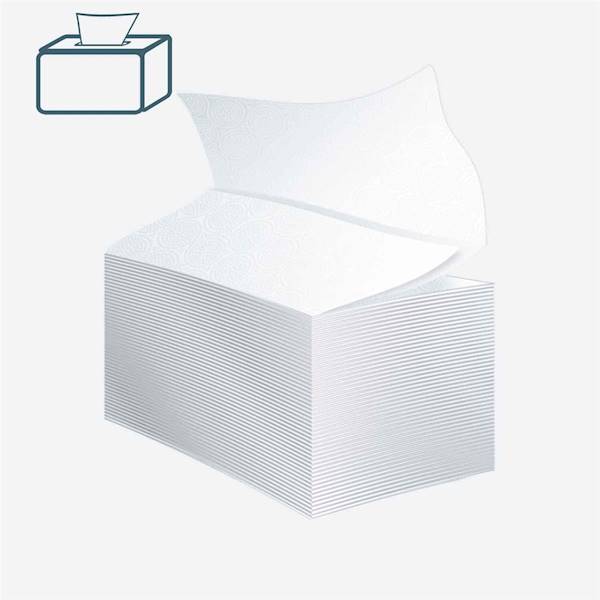 Serwetki do dyspenserów 16,5x21cm 2W Celuloza 8000